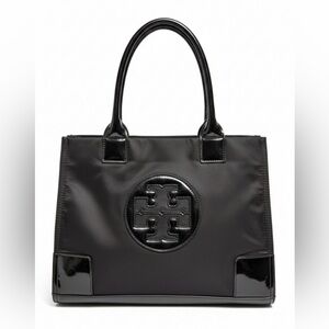 Tory Burch Glossy Black Tote